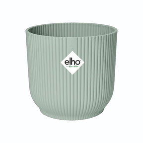 Elho 11cm Sorbet Green Vibes Fold Mini Round Pot - Old Railway Line Garden Centre