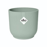Elho 14cm Sorbet Green Vibes Fold Round Pot - Old Railway Line Garden Centre