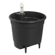 Elho 24cm Living Black Self - Watering Insert - Old Railway Line Garden Centre