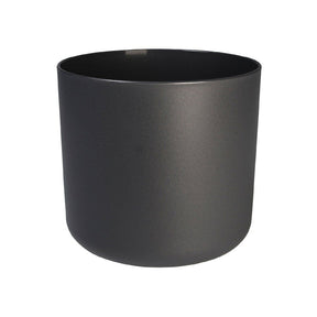 Elho 25cm Anthracite B.For Soft Round Pot - Old Railway Line Garden Centre