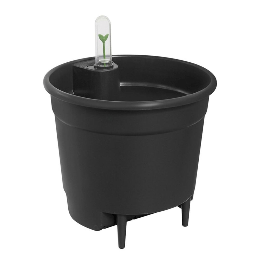 Elho 28cm Black Self Watering Insert - Old Railway Line Garden Centre