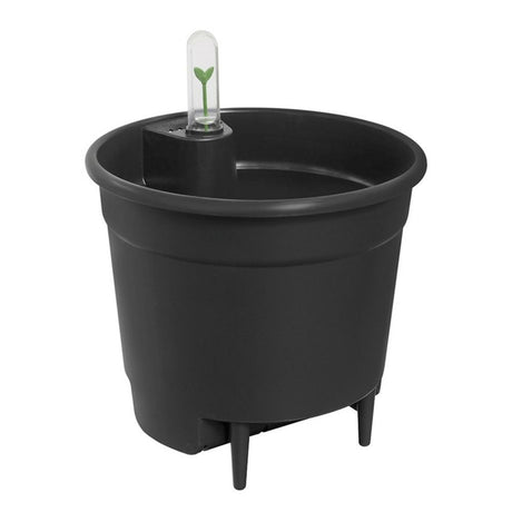 Elho 28cm Black Self Watering Insert - Old Railway Line Garden Centre
