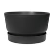 Elho 33cm Living Black Greenville Bowl - Old Railway Line Garden Centre