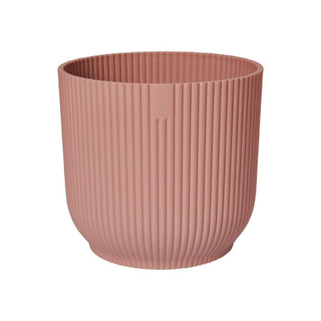 Elho 7cm Delicate Pink Vibes Fold Mini Round Pot - Old Railway Line Garden Centre