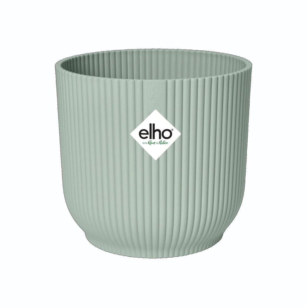 Elho 7cm Sorbet Green Vibes Fold Mini Round Pot - Old Railway Line Garden Centre