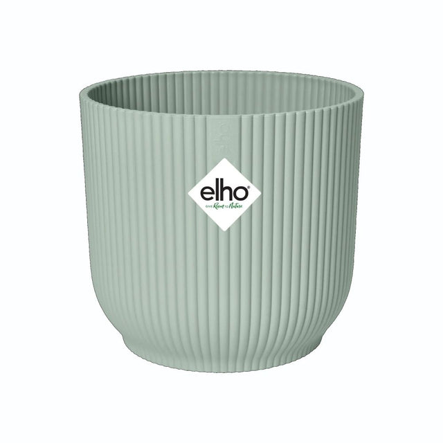 Elho 7cm Sorbet Green Vibes Fold Mini Round Pot - Old Railway Line Garden Centre