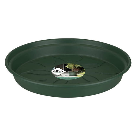 Elho Green Basics 14cm Leaf Green Saucer - Old Railway Line Garden Centre