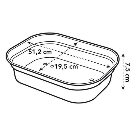 Elho Large Green Basics Leaf Green Grow Tray - Old Railway Line Garden Centre
