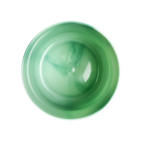 Elho Ocean Collection Pacific Green Recycled Waste Round Indoor Pot 22cm - Old Railway Line Garden Centre