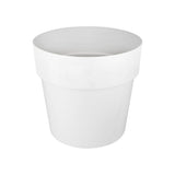 Elho White B.For Original Round Mini Pot - Old Railway Line Garden Centre