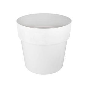 Elho White B.For Original Round Mini Pot - Old Railway Line Garden Centre