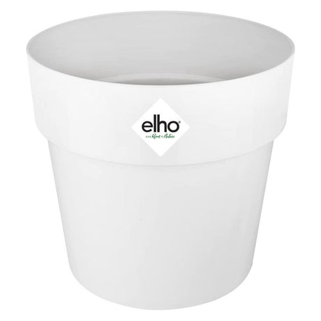 Elho White B.For Original Round Mini Pot - Old Railway Line Garden Centre