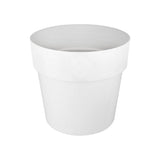 Elho White B.For Original Round Pot - Old Railway Line Garden Centre