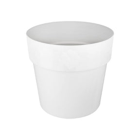 Elho White B.For Original Round Pot - Old Railway Line Garden Centre