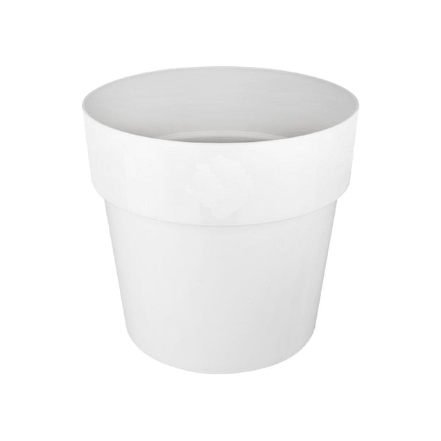 Elho White B.For Original Round Pot - Old Railway Line Garden Centre