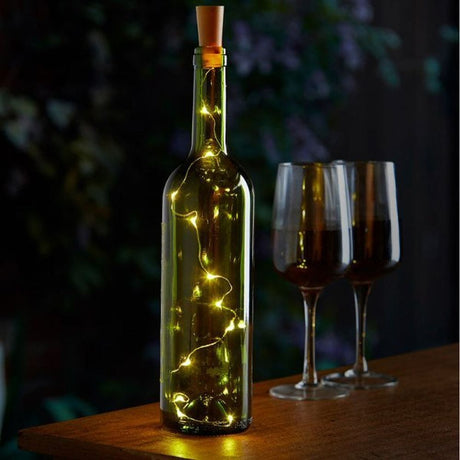 Eureka Bottle It! Warm White LED Bottle Lights - Triple Pack - Old Railway Line Garden Centre