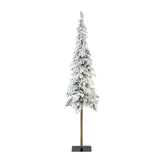 Everlands 2.4m (8ft) Snowy Alpine Fir Artificial Christmas Tree