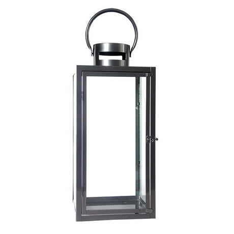 Fallen Fruits 41cm Anthracite Lantern - Old Railway Line Garden Centre