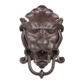 Fallen Fruits Cast Iron Lion Door Knocker - Old Railway Line Garden Centre