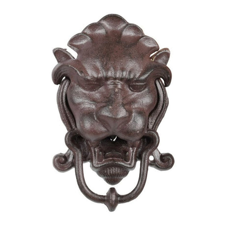 Fallen Fruits Cast Iron Lion Door Knocker - Old Railway Line Garden Centre