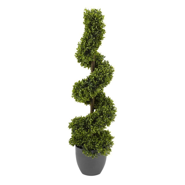 Faux Decor 120cm Artificial Topiary Twirl - Old Railway Line Garden Centre