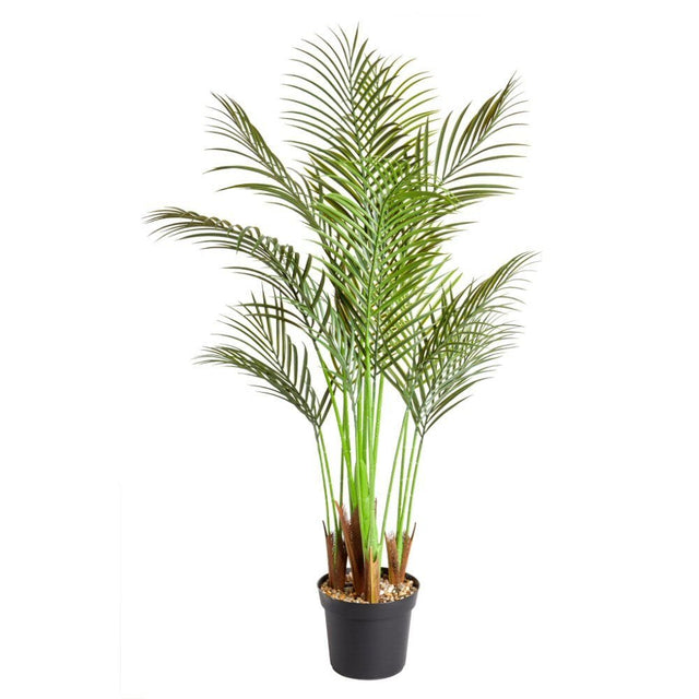 Faux Decor 124cm Artificial Pheonix Palm Tree - Old Railway Line Garden Centre