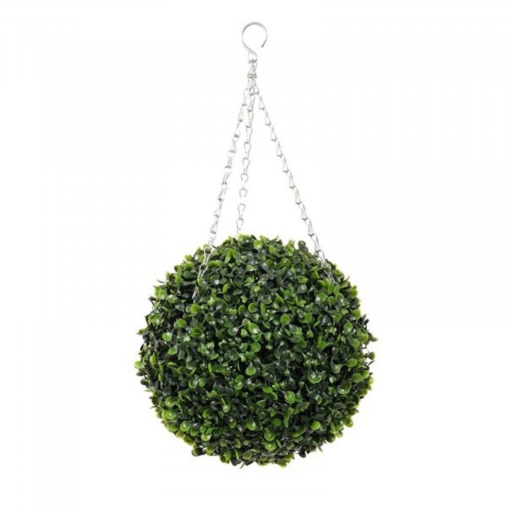 Faux Decor 30cm Artificial Boxwood Ball - Old Railway Line Garden Centre