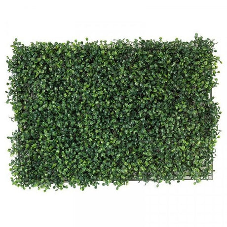 Faux Decor 60x40cm Artificial Boxwood Screening Panel - Old Railway Line Garden Centre