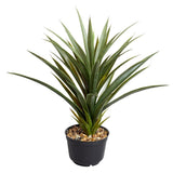 Faux Decor 62cm Artificial Spiky Sisal Houseplant - Old Railway Line Garden Centre