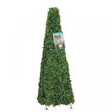 Faux Decor 90cm Artificial Boxwood Obelisk - Old Railway Line Garden Centre