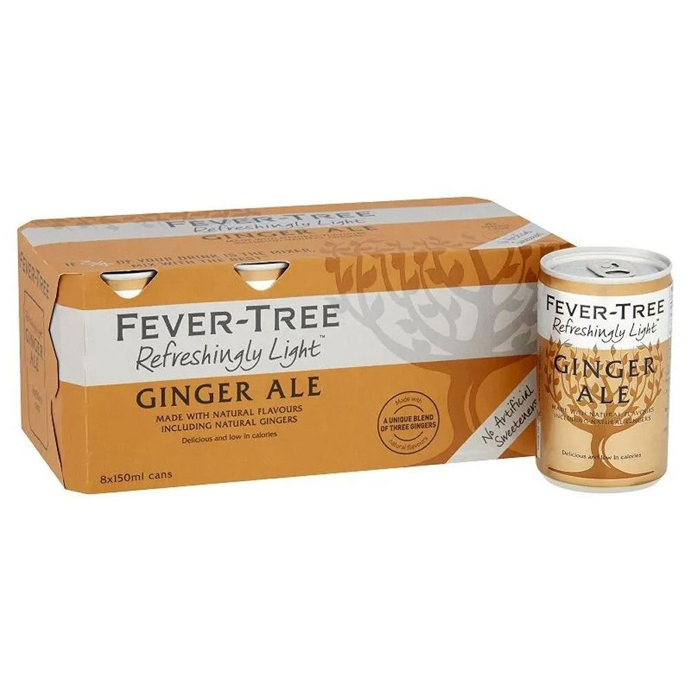 Fever - Tree 150ml Ginger Ale Mini Cans - Old Railway Line Garden Centre