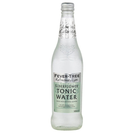 Fever - Tree 500ml Refreshingly Light Elderflower Tonic Water - Old Railway Line Garden Centre