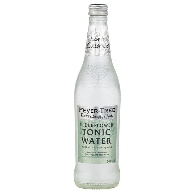 Fever - Tree 500ml Refreshingly Light Elderflower Tonic Water - Old Railway Line Garden Centre