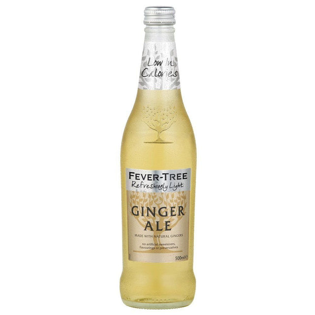 Fever - Tree 500ml Refreshingly Light Ginger Ale - Old Railway Line Garden Centre