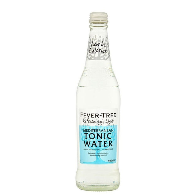 Fever - Tree 500ml Refreshingly Light Mediterranean Tonic Water - Old Railway Line Garden Centre