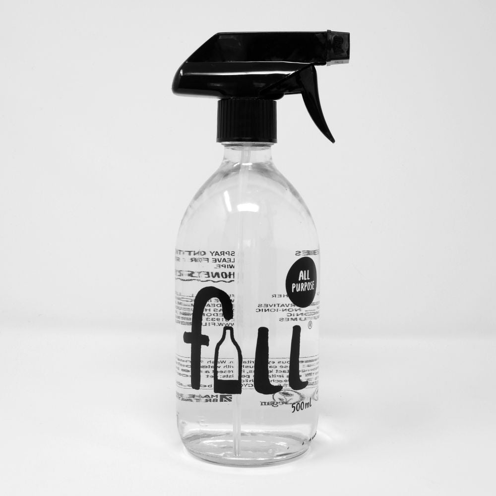 Fill 500ml All Purpose Glass Bottle - Old Railway Line Garden Centre