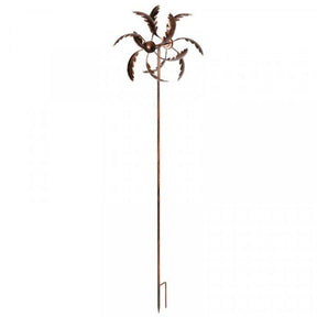 Flamboya 120cm Oak Leaf Wind Spinner - Old Railway Line Garden Centre