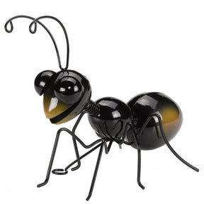 Flamboya 22cm Large Ant Metal Wall Hanger - Old Railway Line Garden Centre