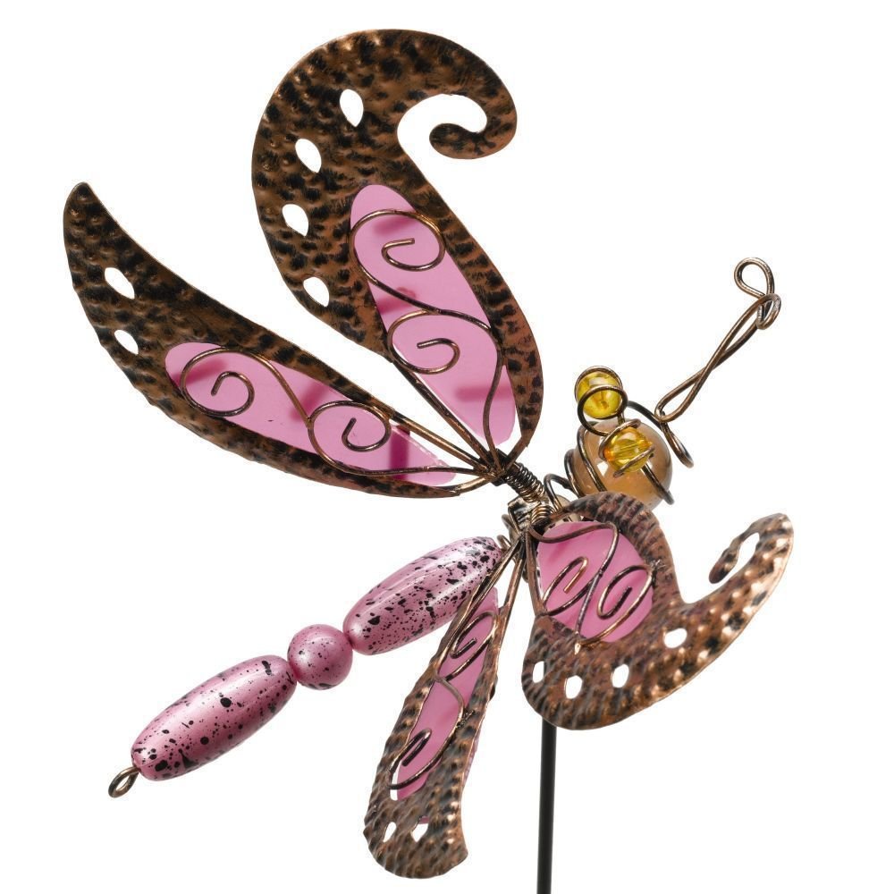 Flamboya 46cm Dragonfly Delight Border Stake (Choice of 2) - Old Railway Line Garden Centre