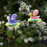 Flamboya 50cm Snail Loony Stake (Choice of 2) - Old Railway Line Garden Centre