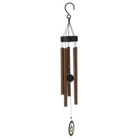 Flamboya 76cm Copper Jade Wind Chime - Old Railway Line Garden Centre