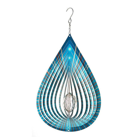 Flamboya Azure Crystal Teardrop Spinner - Old Railway Line Garden Centre