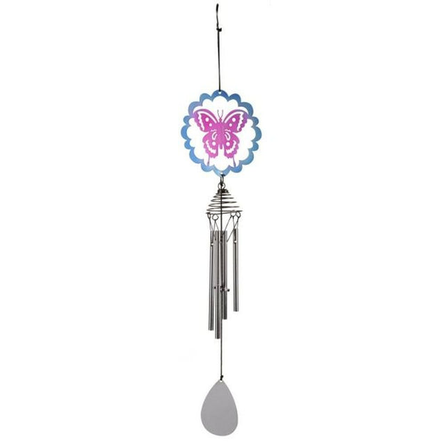 Flamboya Butterfly Wind Chime - Old Railway Line Garden Centre