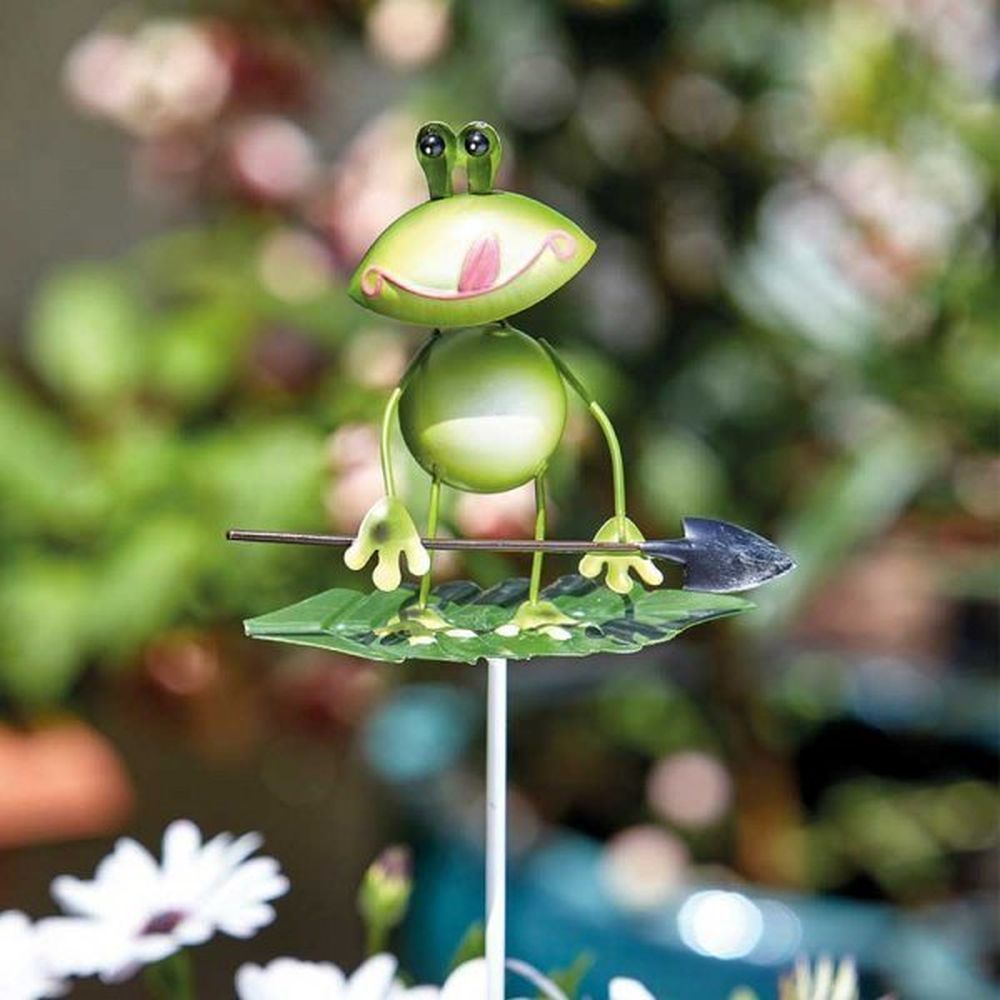 Flamboya Frog Loony Stake (Choice of 2) - Old Railway Line Garden Centre
