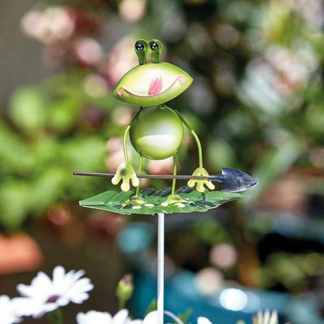 Flamboya Frog Loony Stake (Choice of 2) - Old Railway Line Garden Centre
