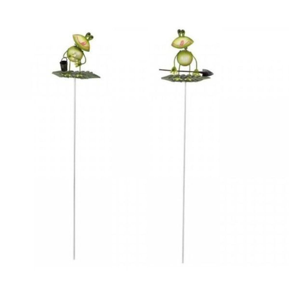 Flamboya Frog Loony Stake (Choice of 2) - Old Railway Line Garden Centre