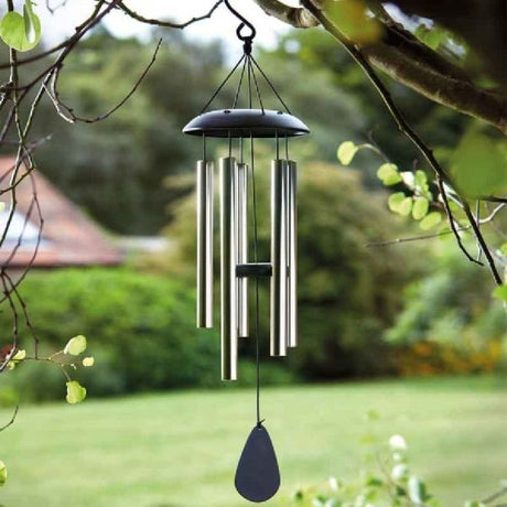 Flamboya Golden Black Wind Chime - Old Railway Line Garden Centre