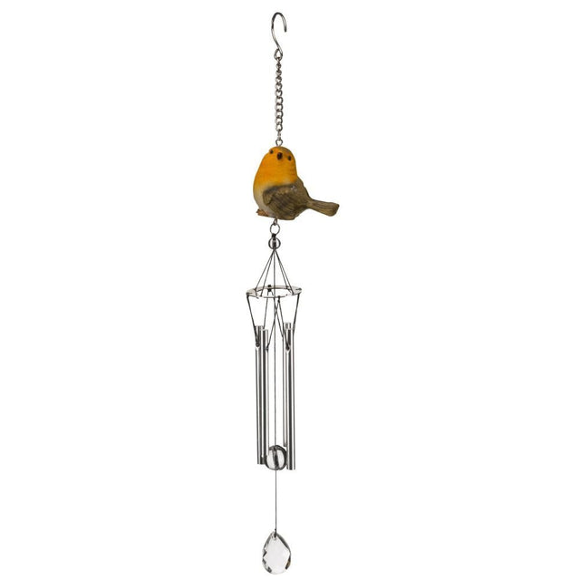 Flamboya Robin Wind Chime - Old Railway Line Garden Centre