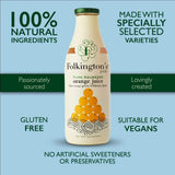 Folkington's 1 Litre Pure Squeezed Orange Juice - Old Railway Line Garden Centre