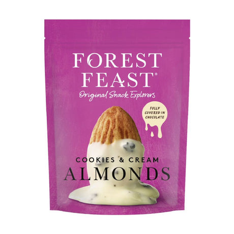 Forest Feast 120g Cookies & Cream Almonds - Old Railway Line Garden Centre